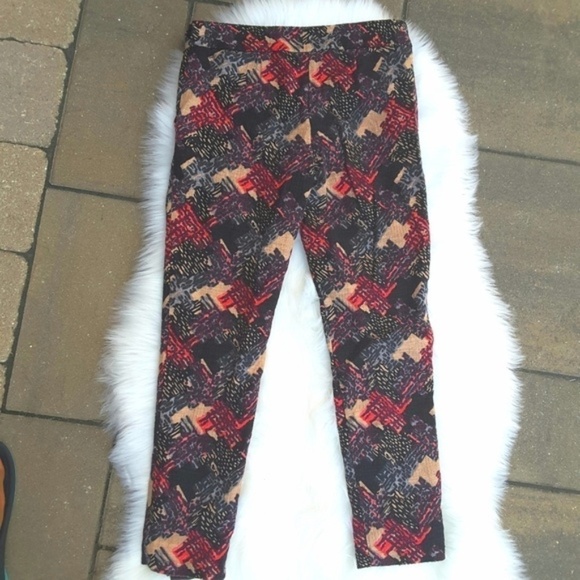 EUC Trina Turk Skinny Crop Tweed Pants 0 - Picture 2 of 4
